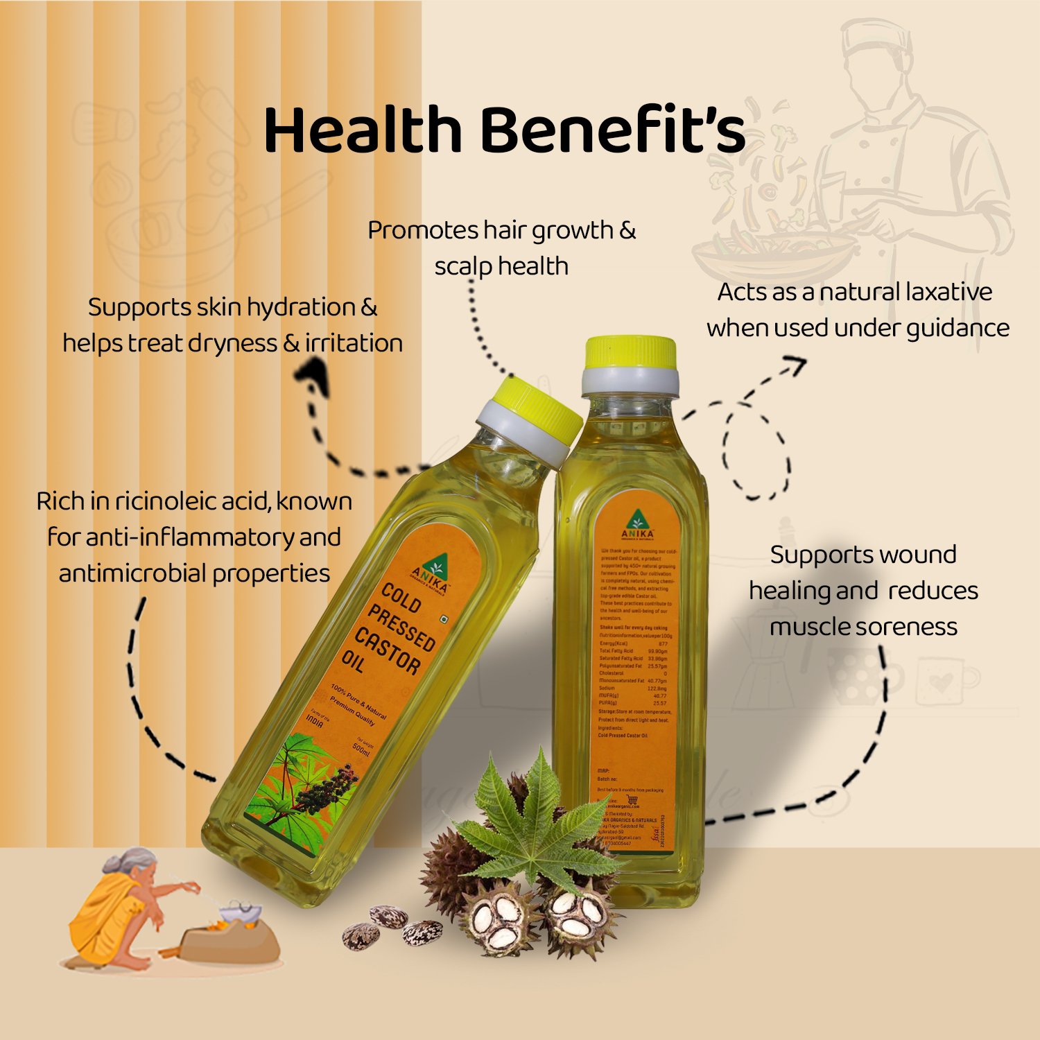 Cold-Pressed Castor Oil - Image 4