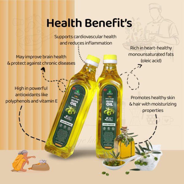 Cold-Pressed Extra Virgin Olive Oil (Imported from Spain)