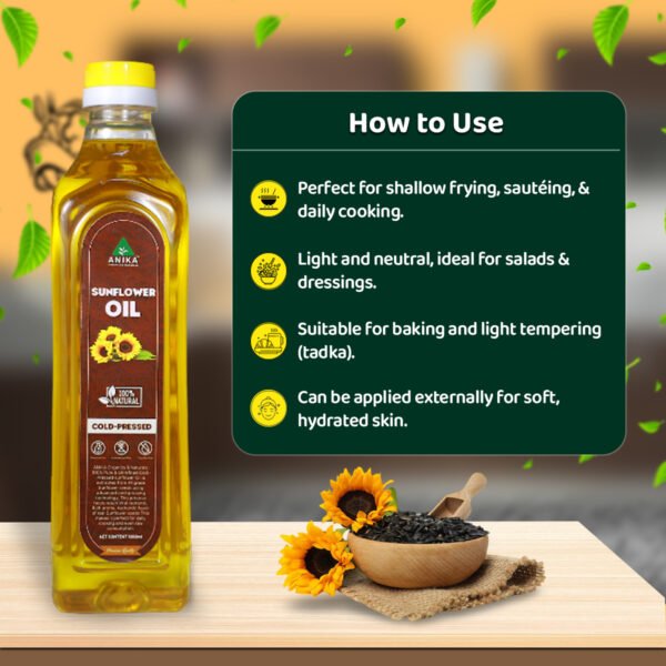 Cold-Pressed Sunflower Oil