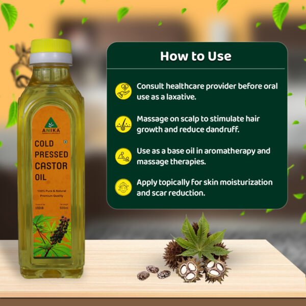 Cold-Pressed Castor Oil