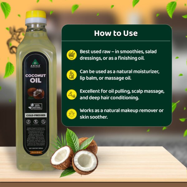 Cold-Pressed Coconut Oil