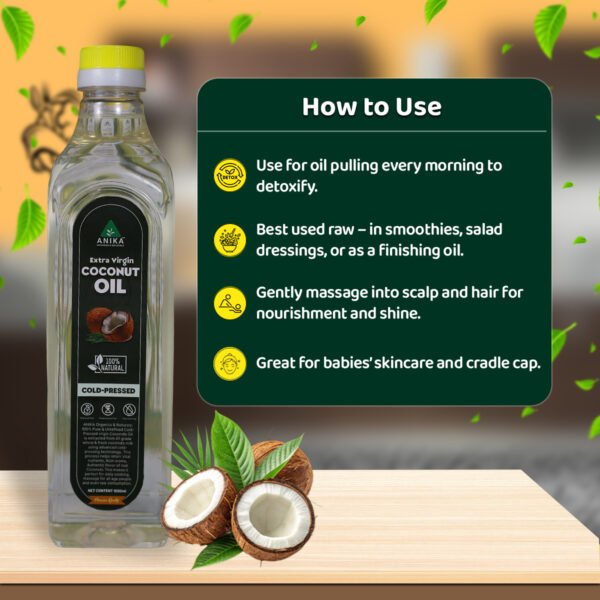 Virgin Cold-Pressed Coconut Oil