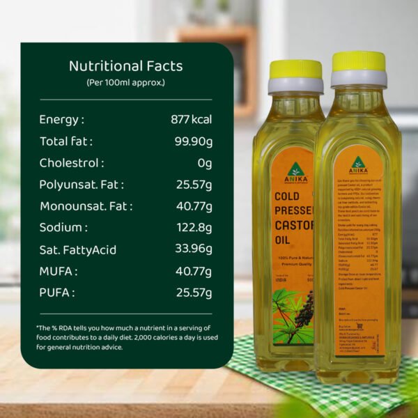 Cold-Pressed Castor Oil