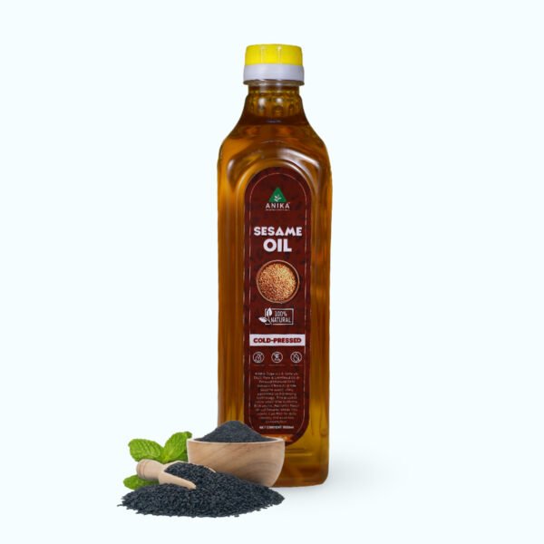 Cold-Pressed Black Sesame Oil (Til Oil)