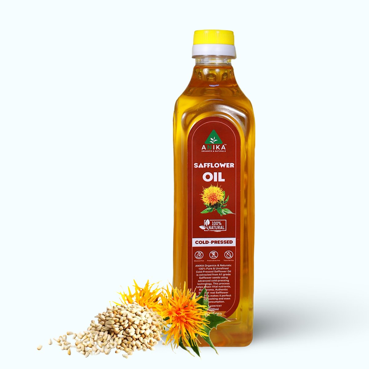 Cold-Pressed Safflower Oil