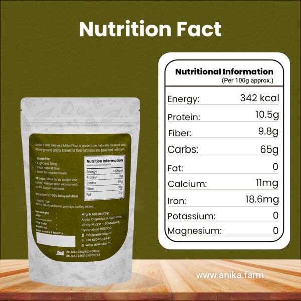 Barnyard Millet Flour