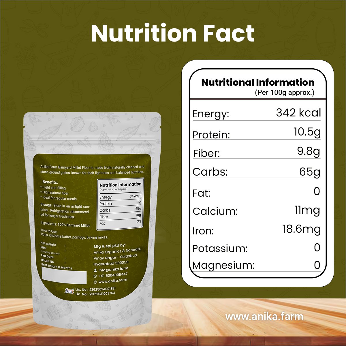 Barnyard Millet Flour - Image 3