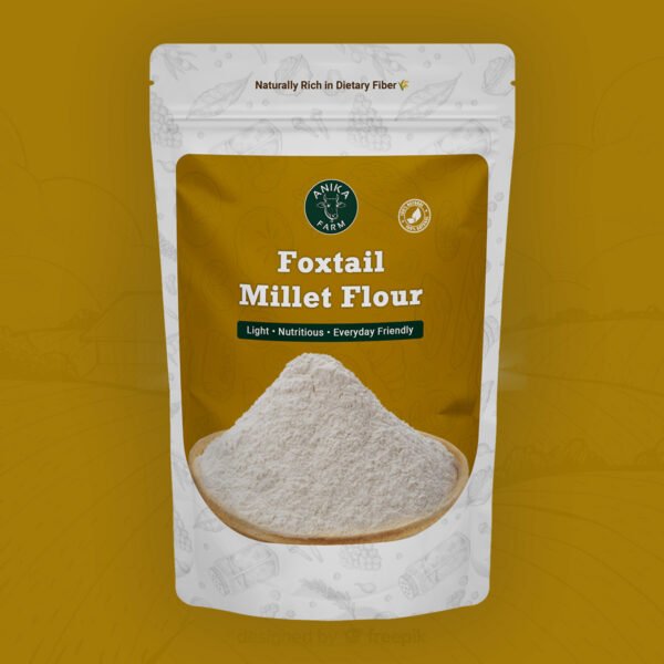 Foxtail millet flour