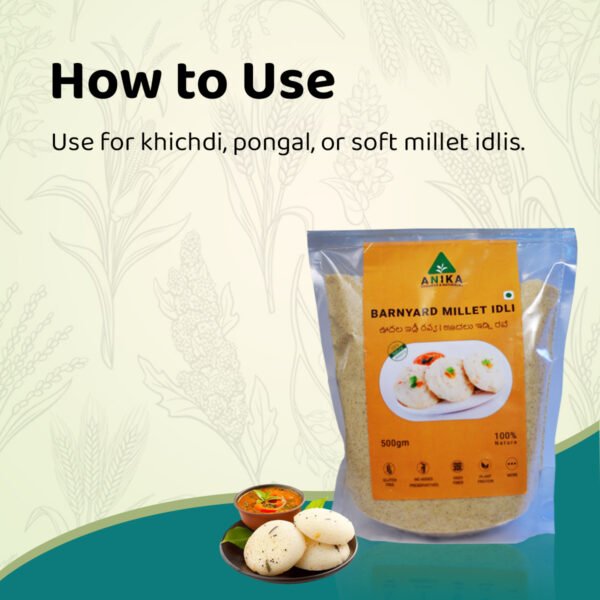 Barnyard Millet Idli Rava