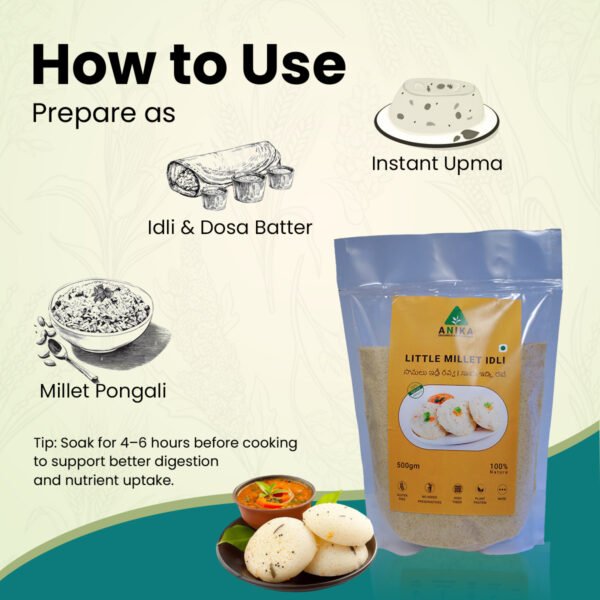 Little Millet Idli Rava