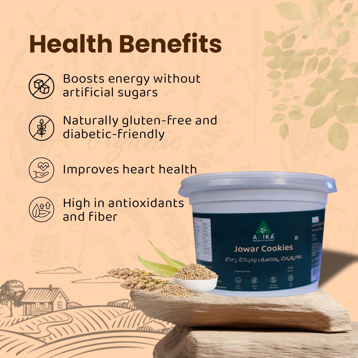 Jowar Cookies - Image 2