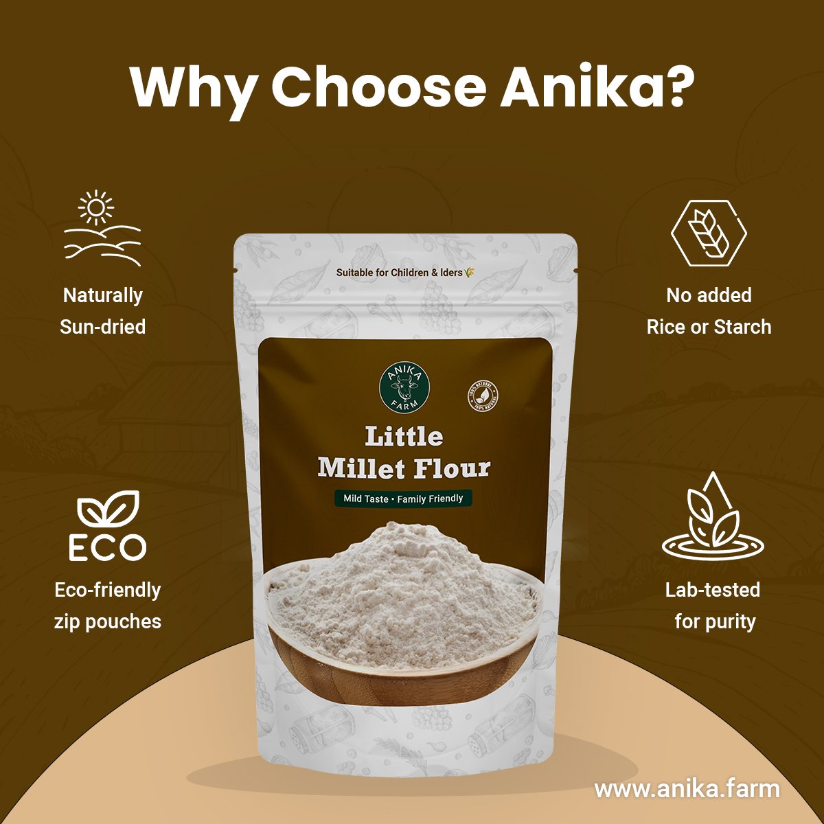 Little millet flour - Image 3