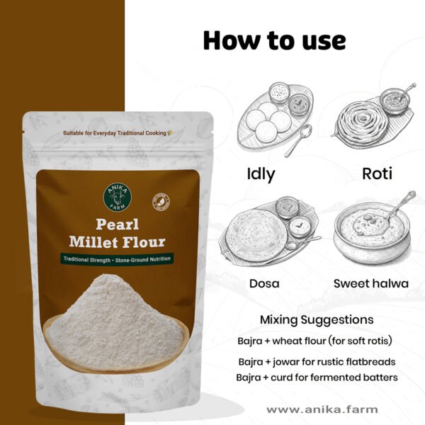 Sajja Flour (Pearl Millet Flour)
