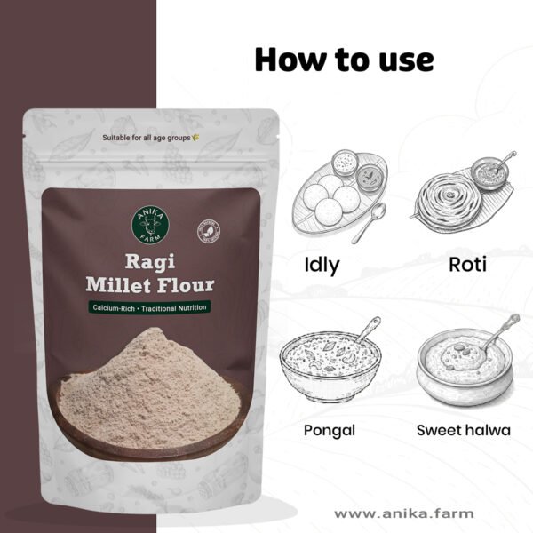 Ragi flour (Finger Millet)