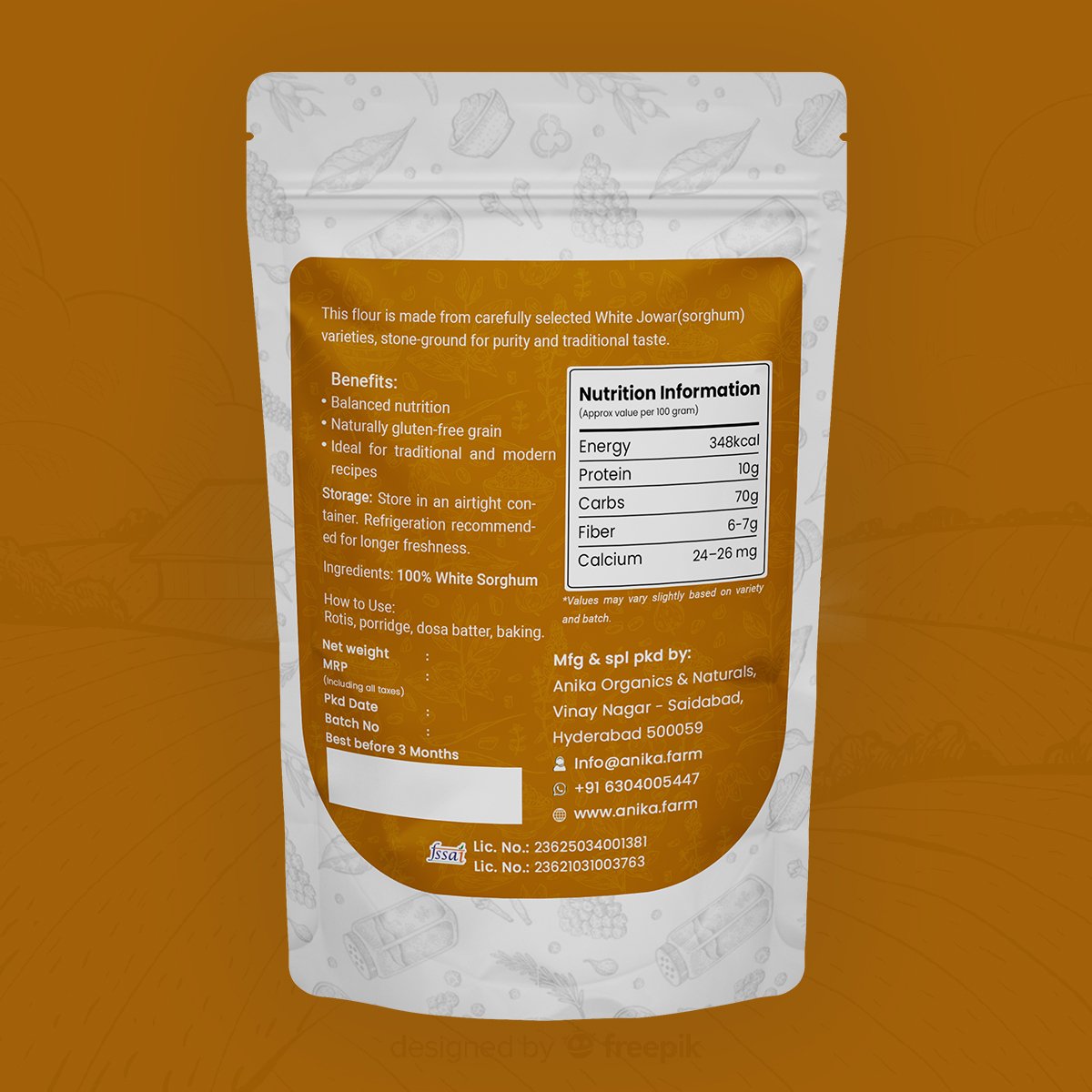 White Jowar Flour - Image 4