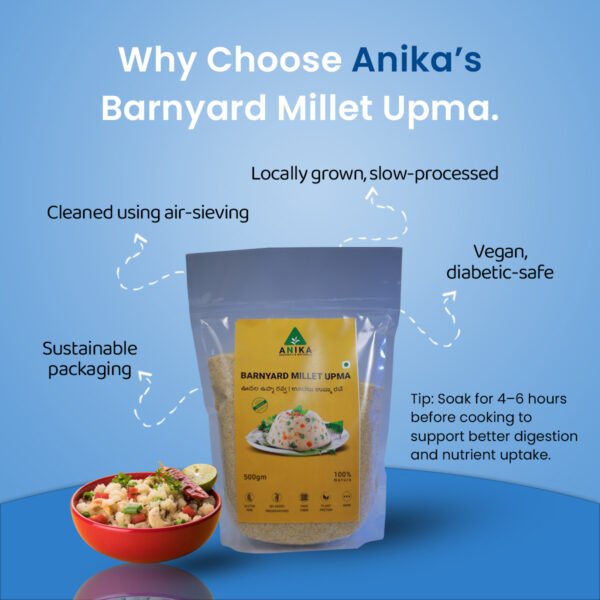 Barnyard Millet Upma Rava
