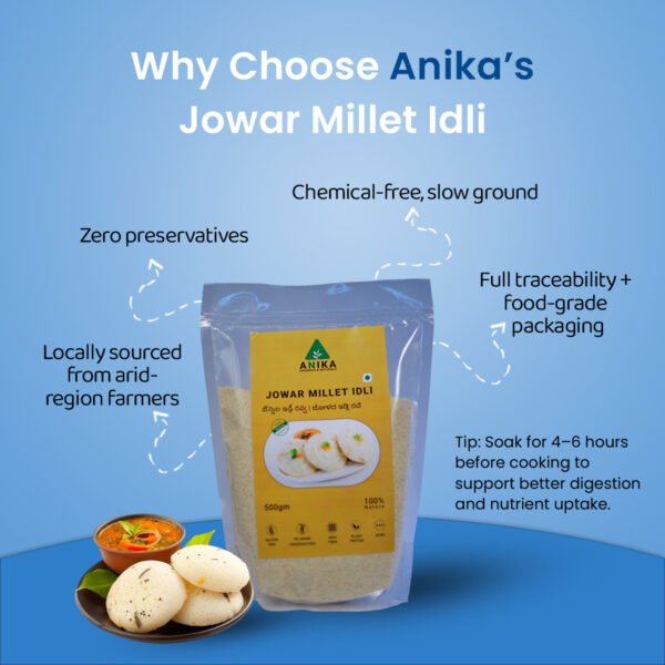 Jowar Millet Idli Rava