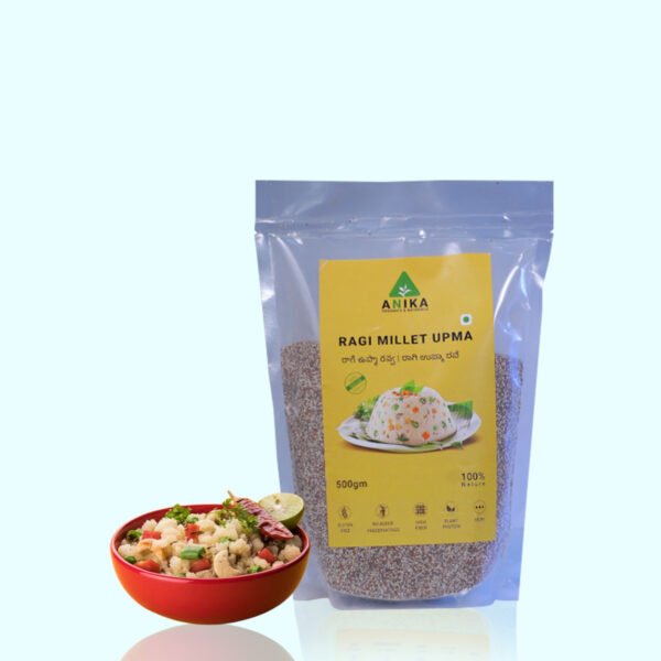 Raagi Millet Upma Rava
