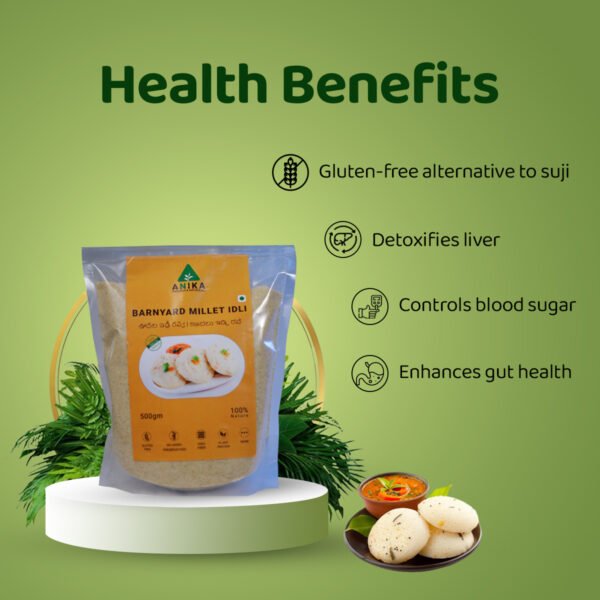 Barnyard Millet Idli Rava