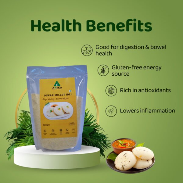 Jowar Millet Idli Rava