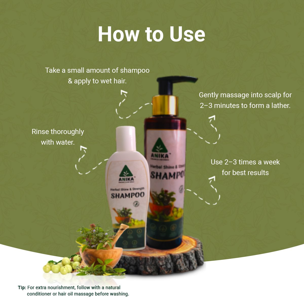 Herbal Shine & Strength Shampoo - Image 5