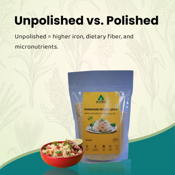 Barnyard Millet Upma Rava