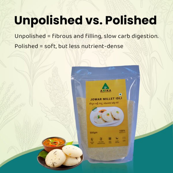 Jowar Millet Idli Rava