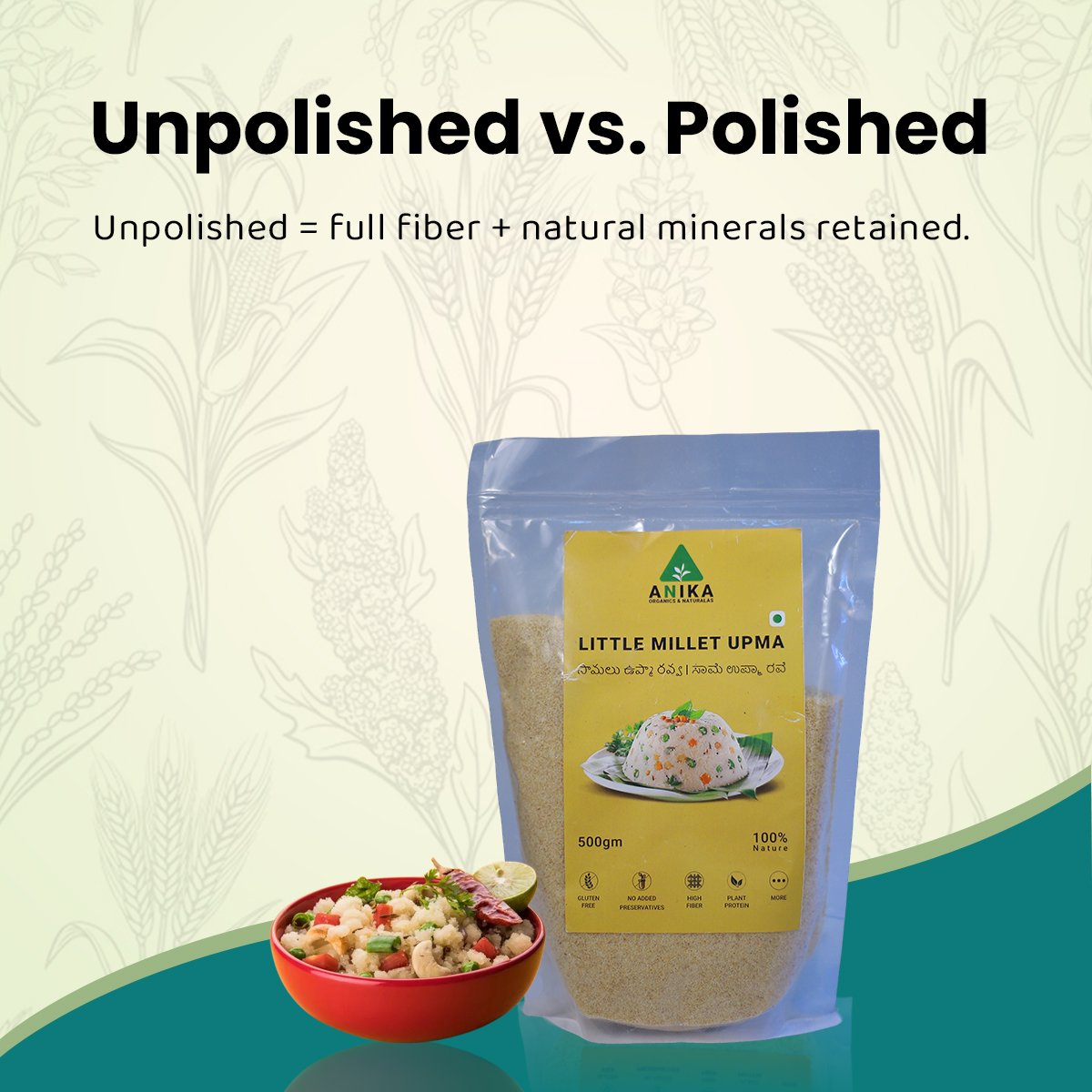 Little Millet Upma Rava - Image 3