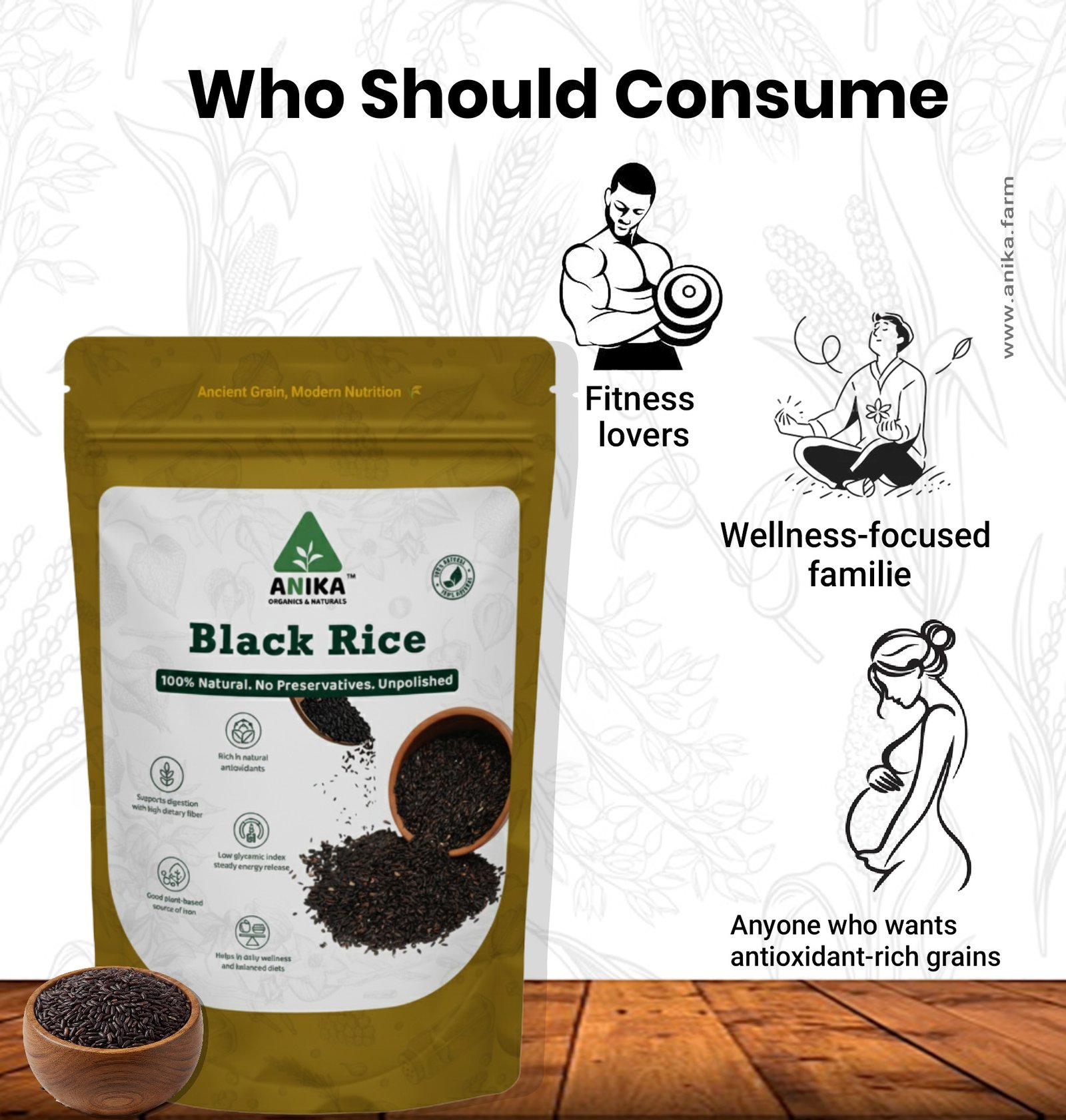 Black Rice (Kavuni / Krishnaveni Rice) - Image 6